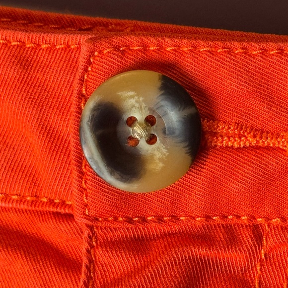 Cabi 6046 Coral Orange Utility Pant - Sz 14 - Picture 5 of 8